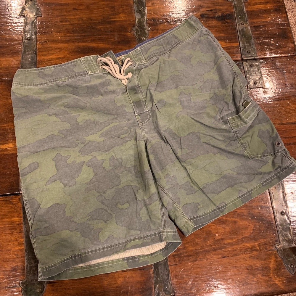 JCrew Camo Boardshorts “2 pairs for $20😎”